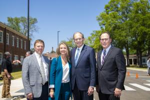 Kelly Breland, Chief Financial Officer, Mississippi Department of Mental Health, Wendy Bailey, Executive Director, Mississippi Department of Mental Health, Delbert Hosemann, Lieutenant Governor, State of Mississippi, and James G. “Bo” Chastain, Director, Mississippi State Hospital